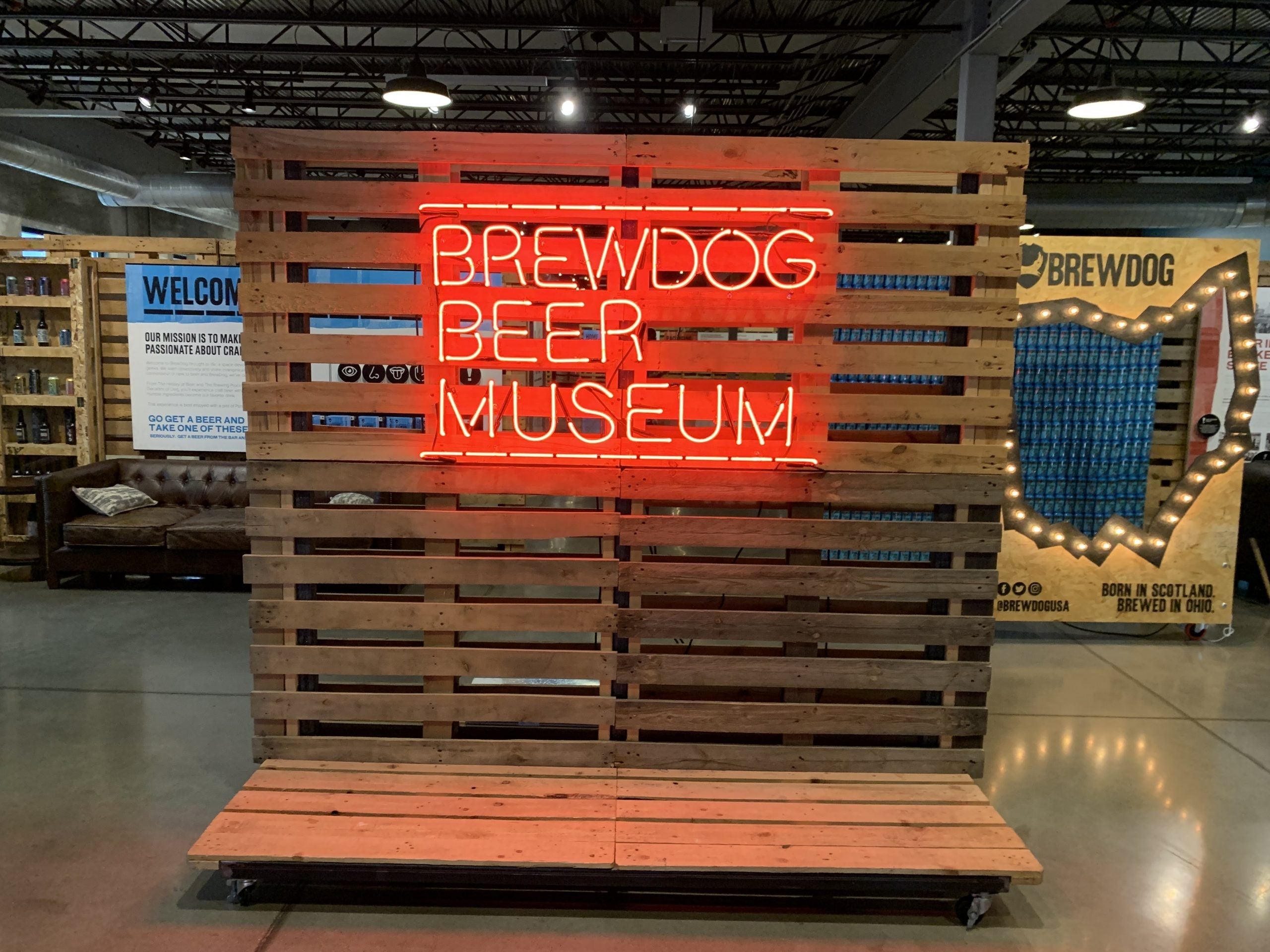 Beer Museum at BrewDog.
