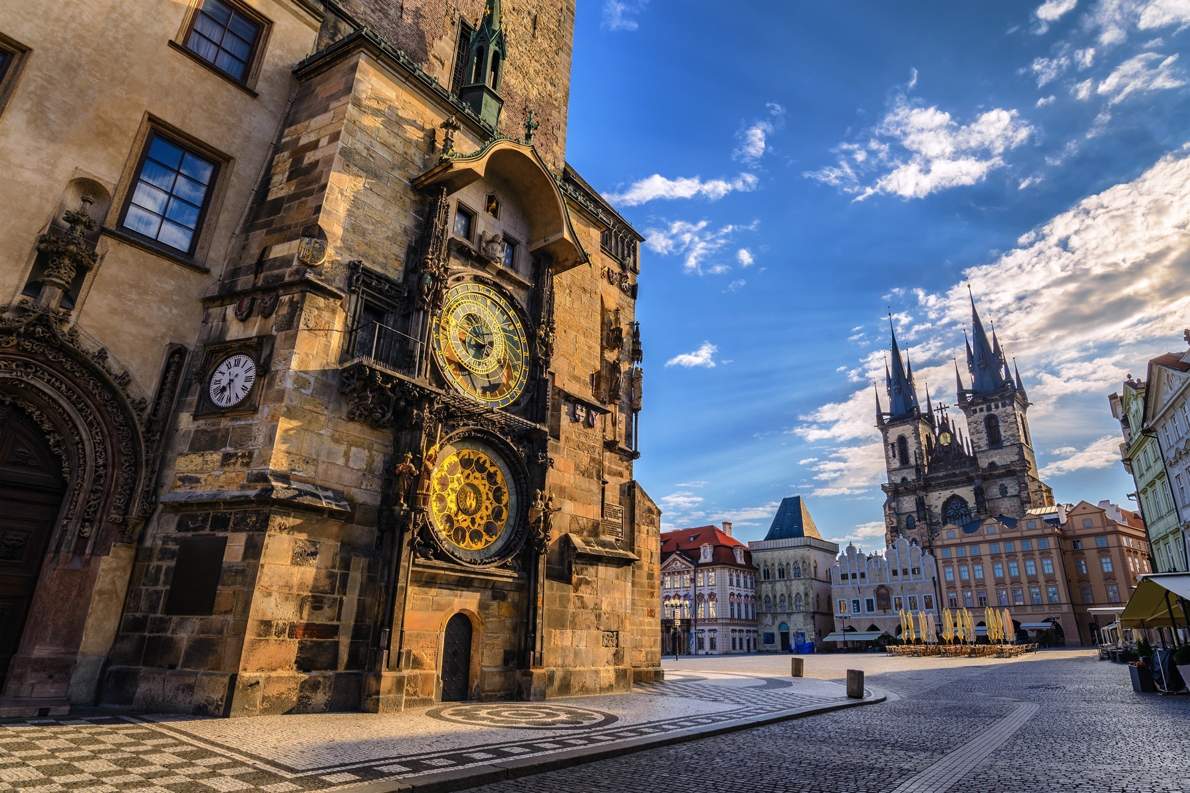 Old Town Square in Prague Czech Republic