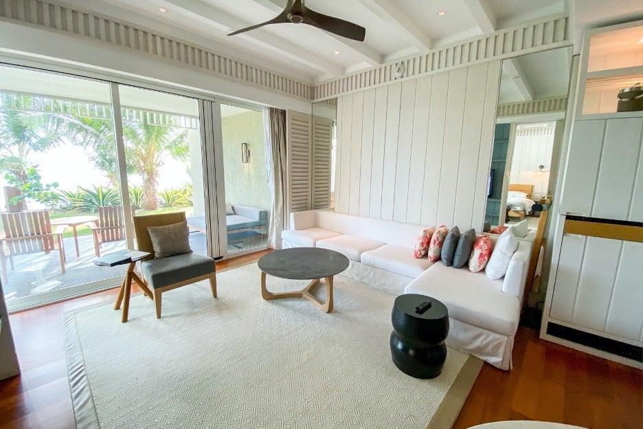 Suite at the Park Hyatt St. Kitts.