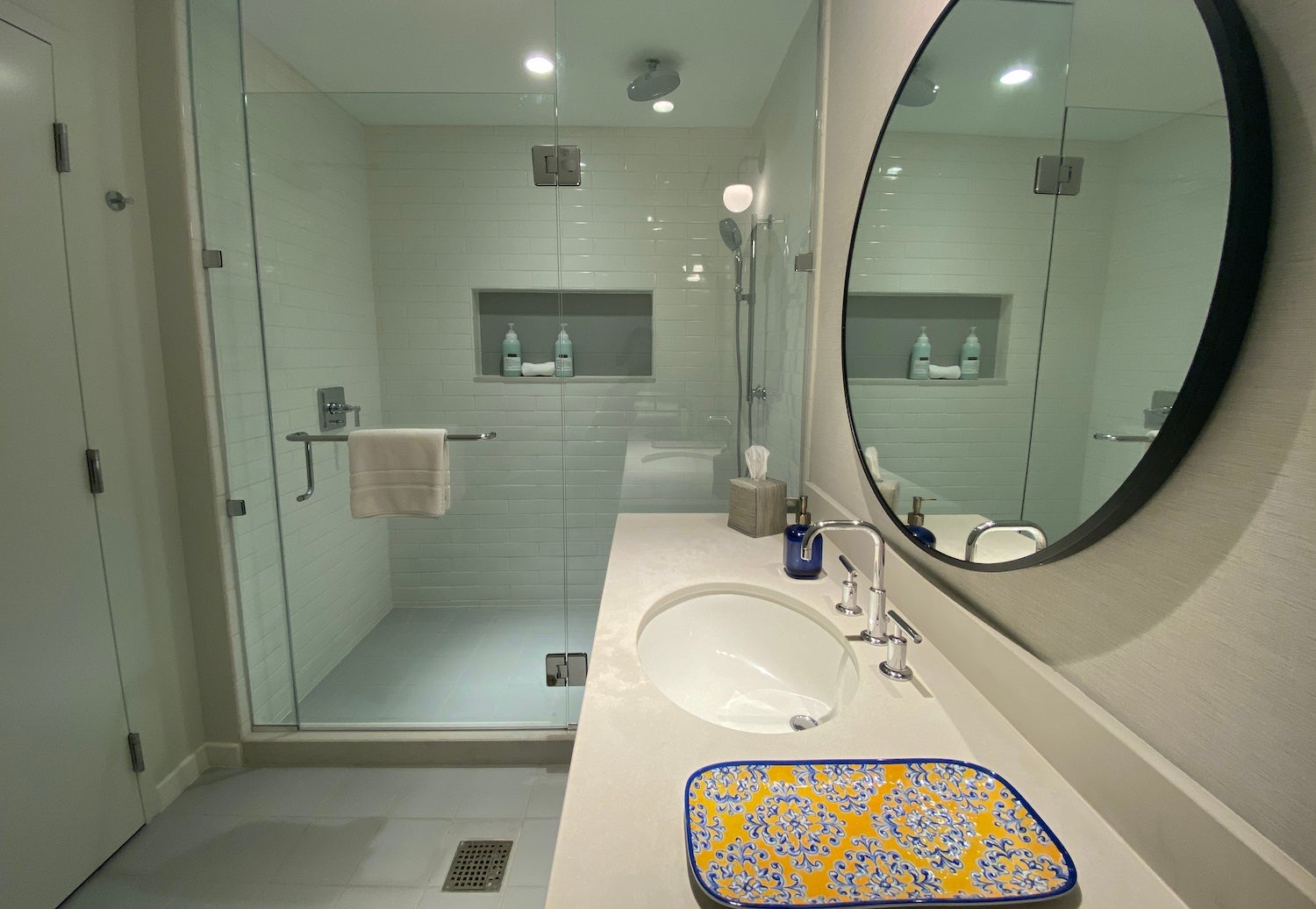 Shower room at Seabird Sunny Spa