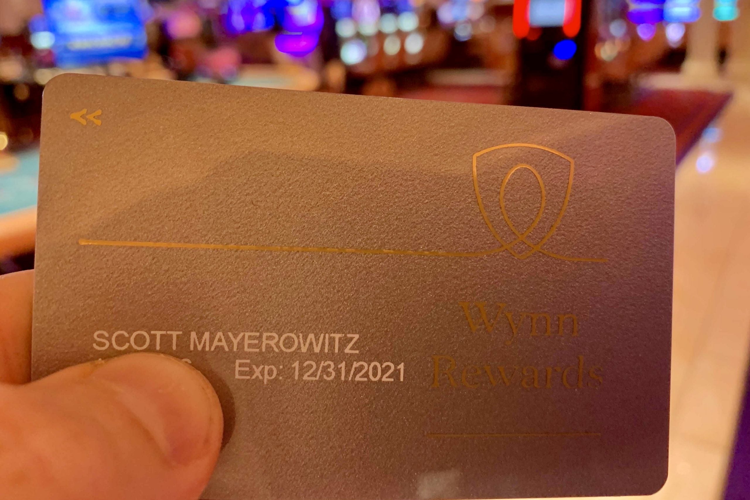 Wynn Rewards card