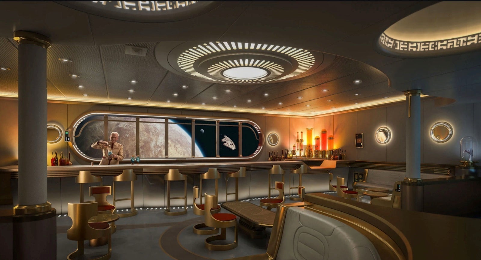 Disney Wish - Star Wars: Hyperspace Lounge