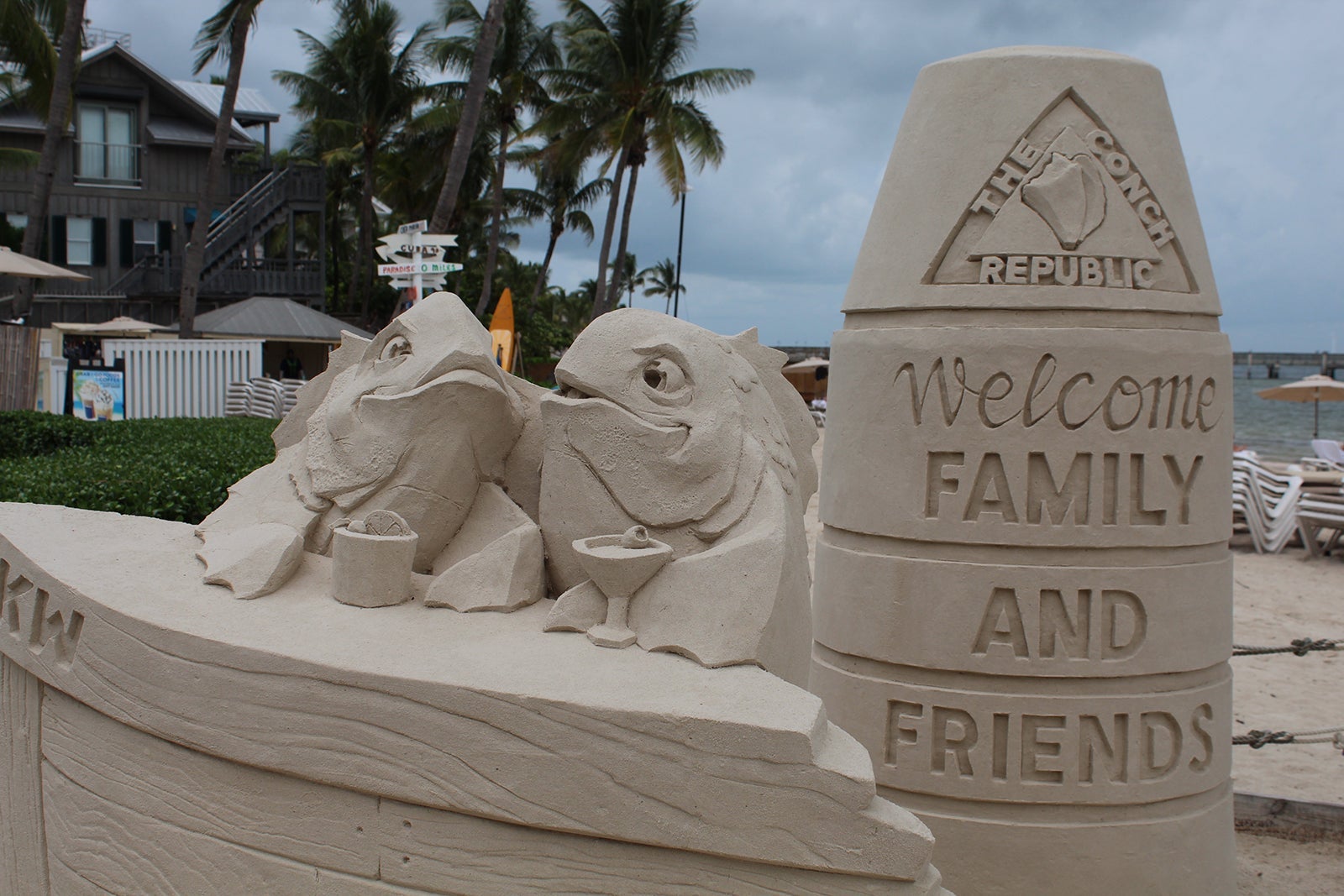 fish sandcastle