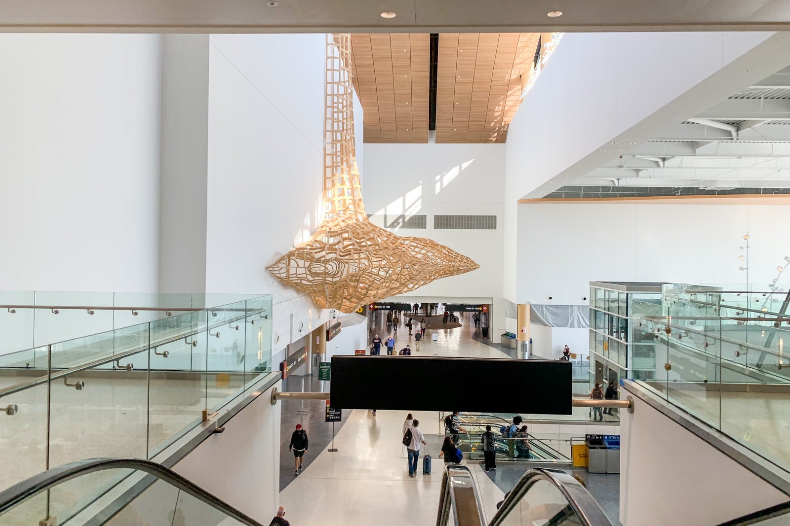 New N terminal at Seattle International Airport.