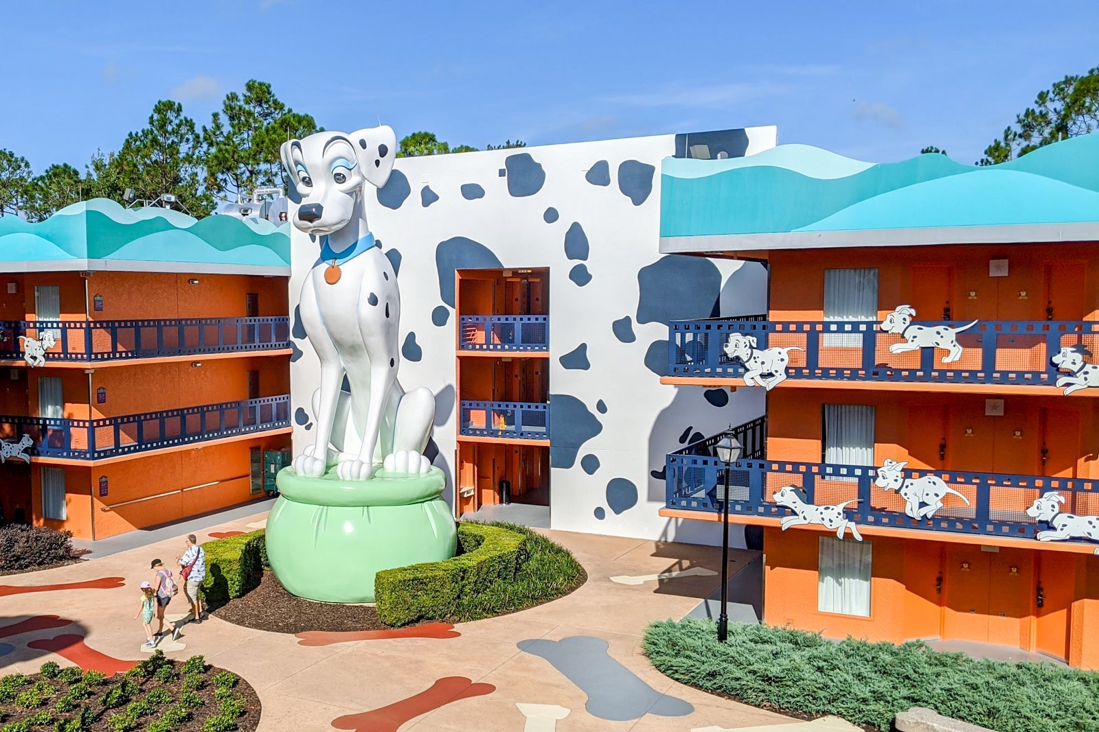 101 Dalmatians building at Disney's All-Star Movies Resort