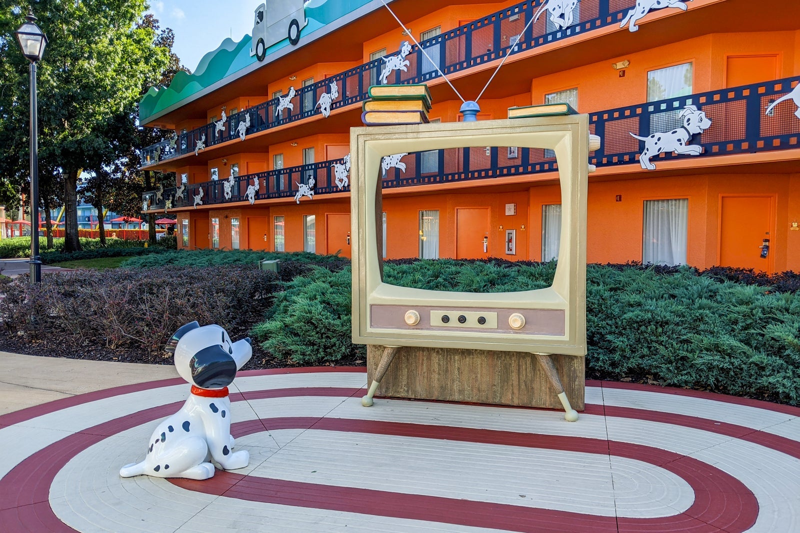 101 Dalmatians building at Disney's All-Star Movies Resort