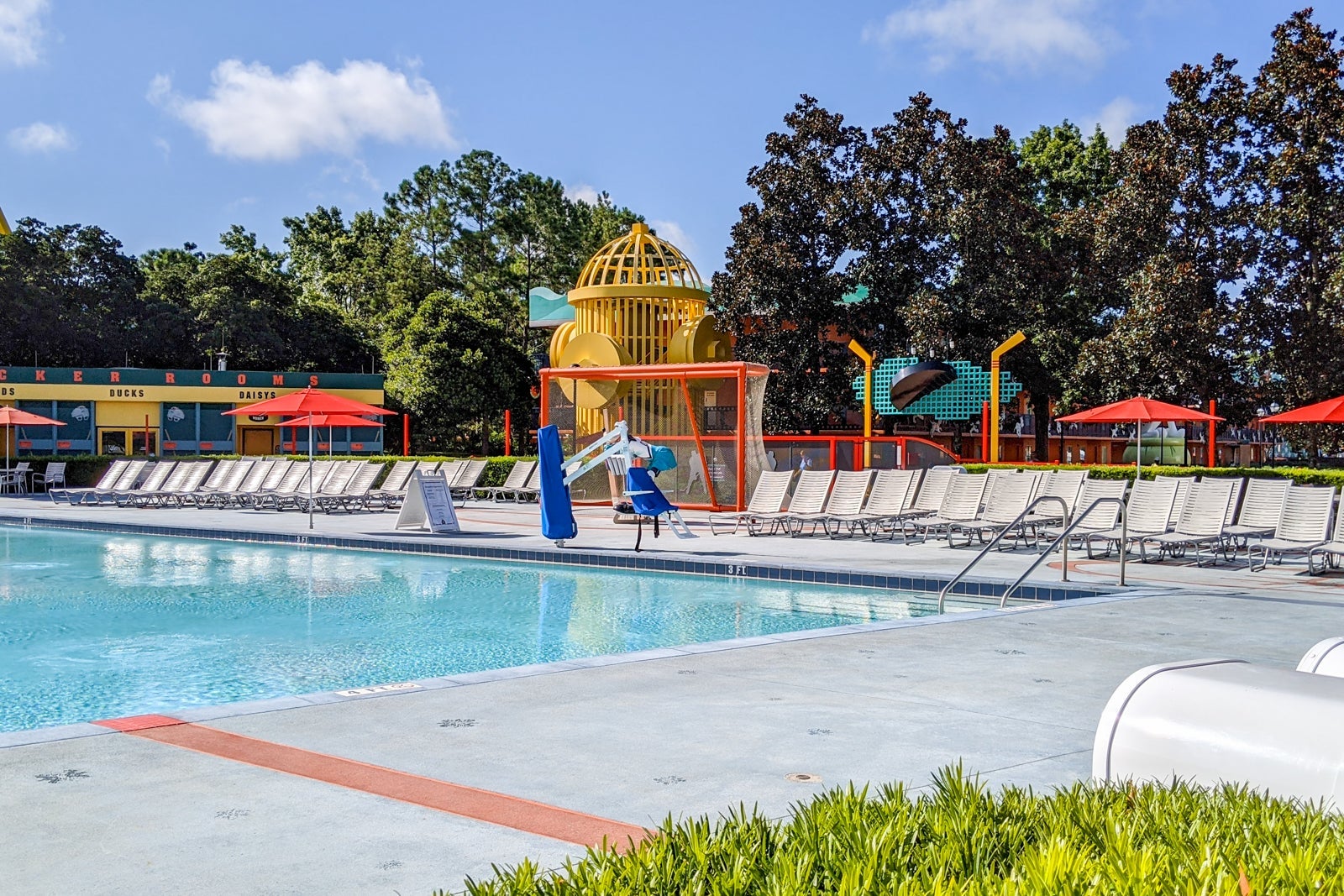 Duck Pond pool at Disney's All-Star Movies Resort