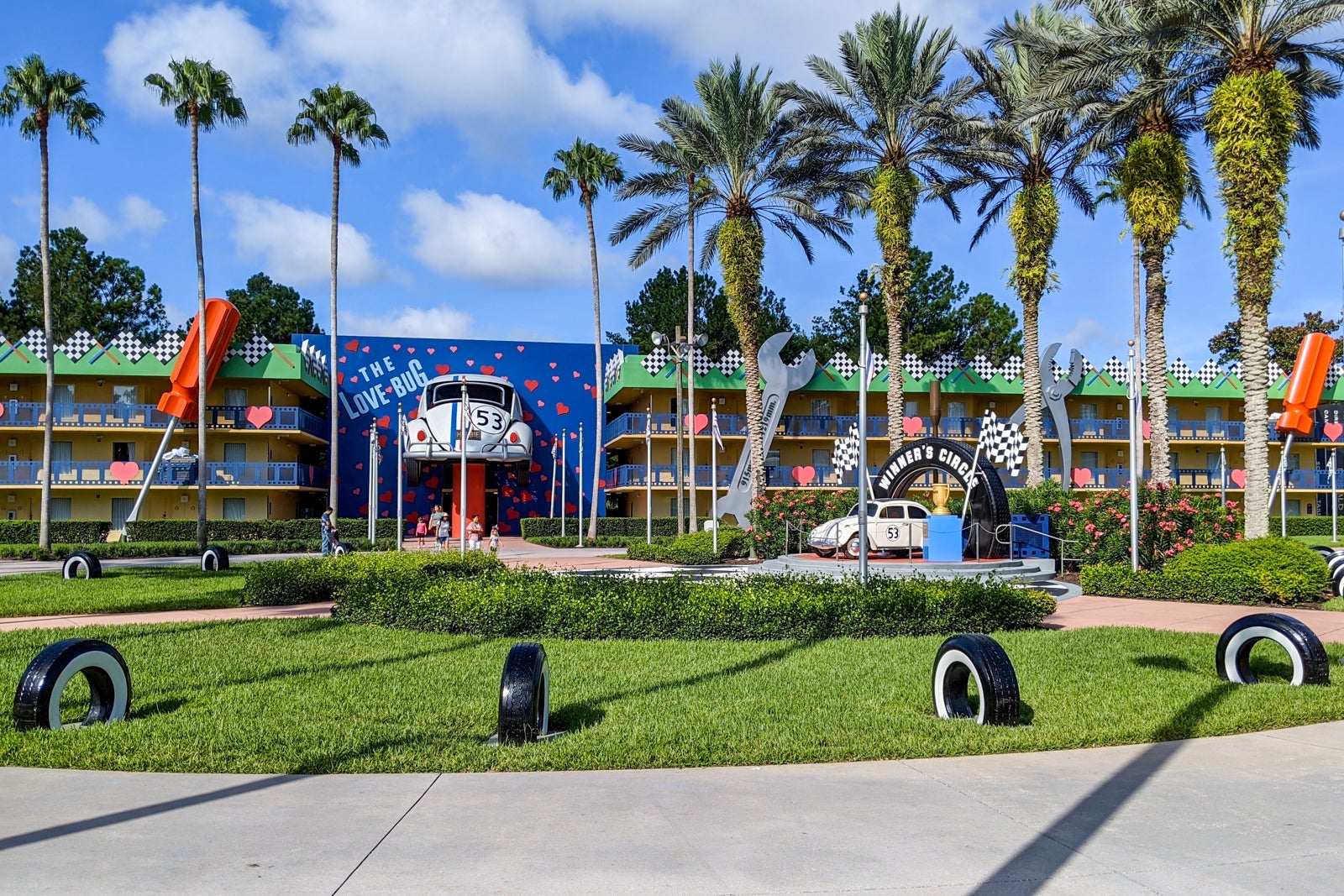 Love Bug building at Disney's All-Star Movies Resort