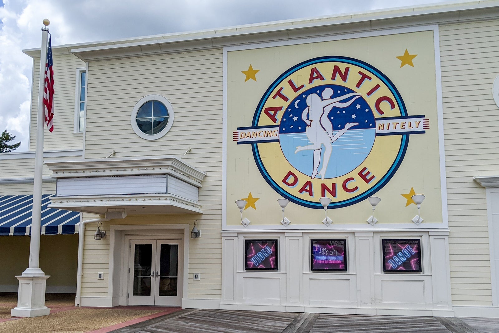 Dance hall on Disney World's Boardwalk