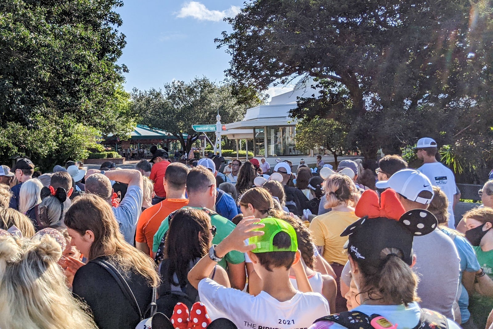 Waiting for lands to open