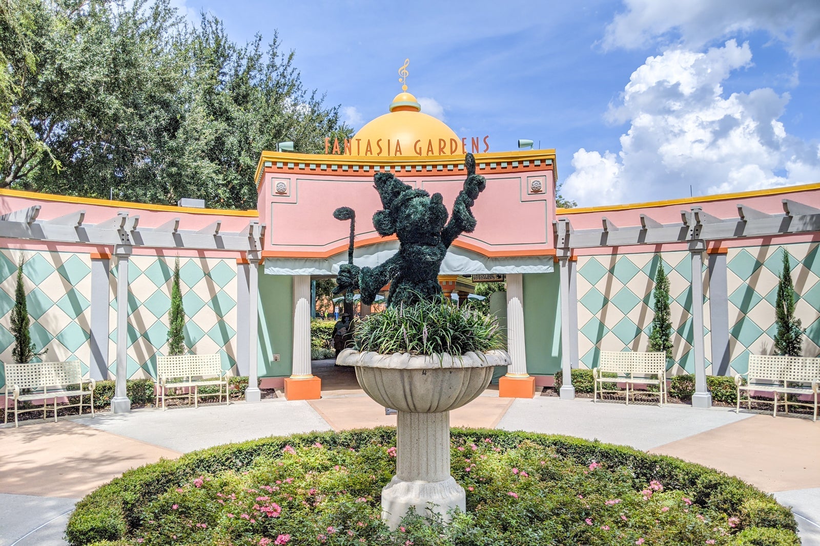 Disney World's Fantasia Gardens
