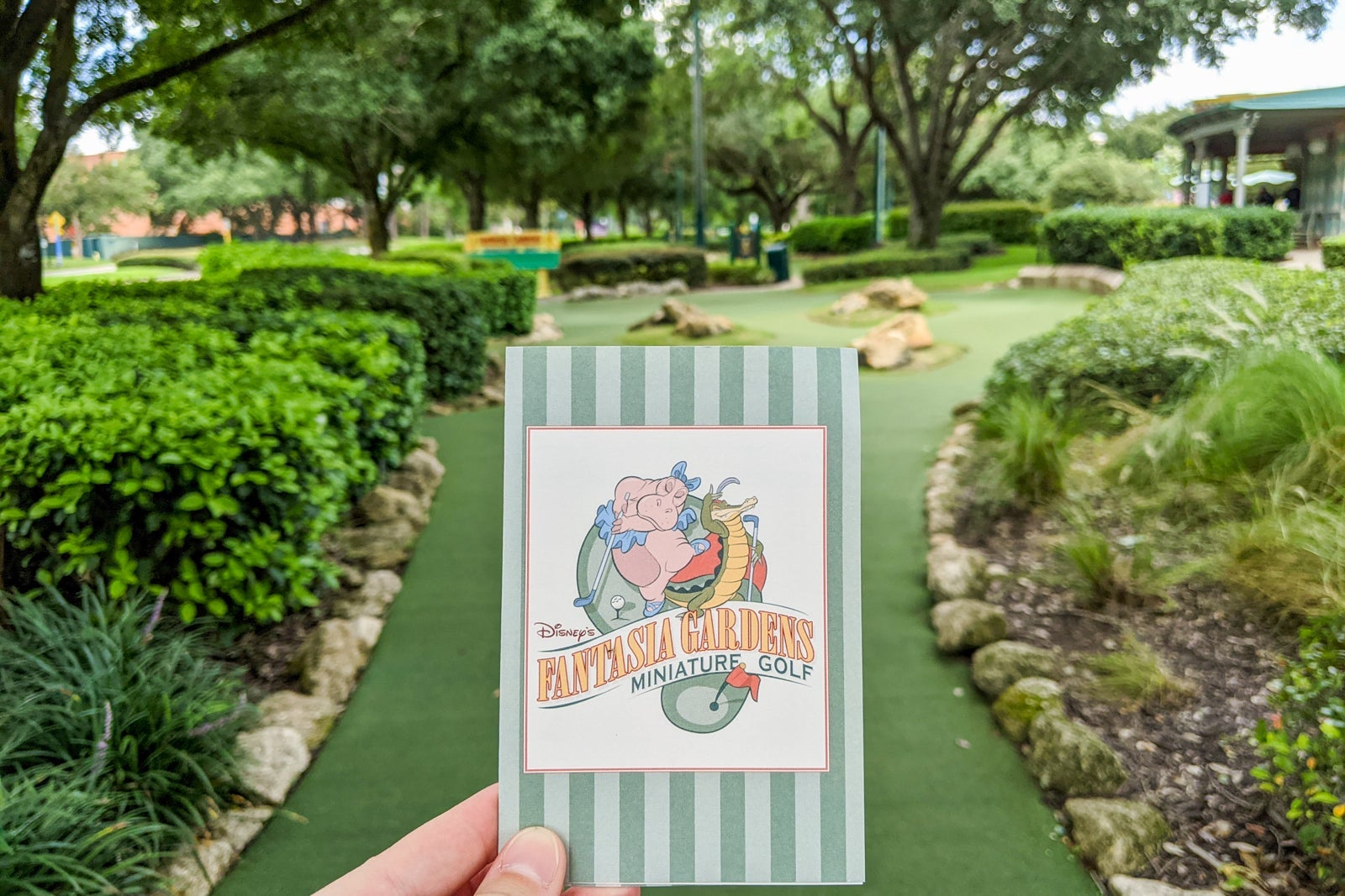 Disney World's Fantasia Fairways Miniature Golf Course