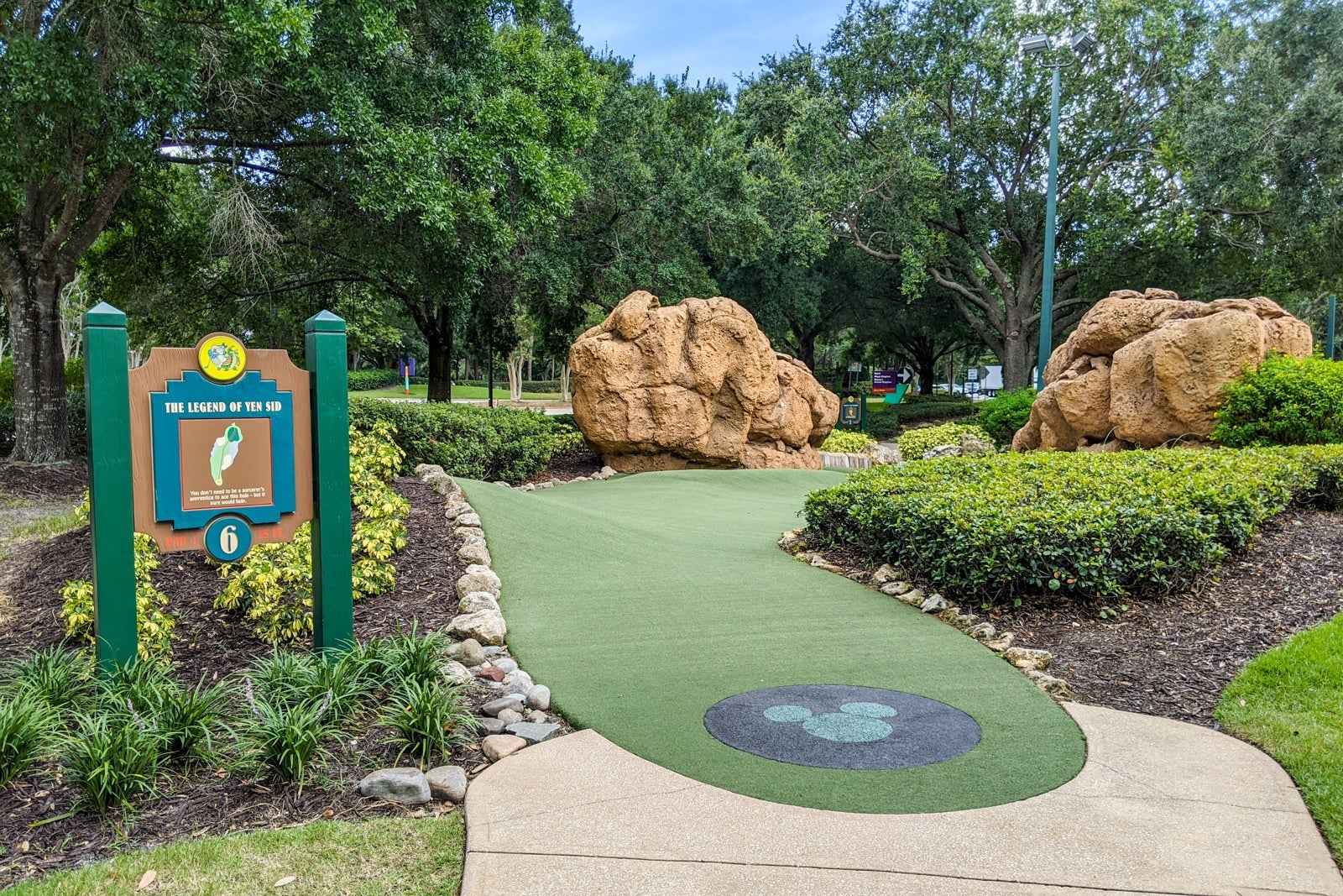 Disney World's Fantasia Fairways Miniature Golf Course