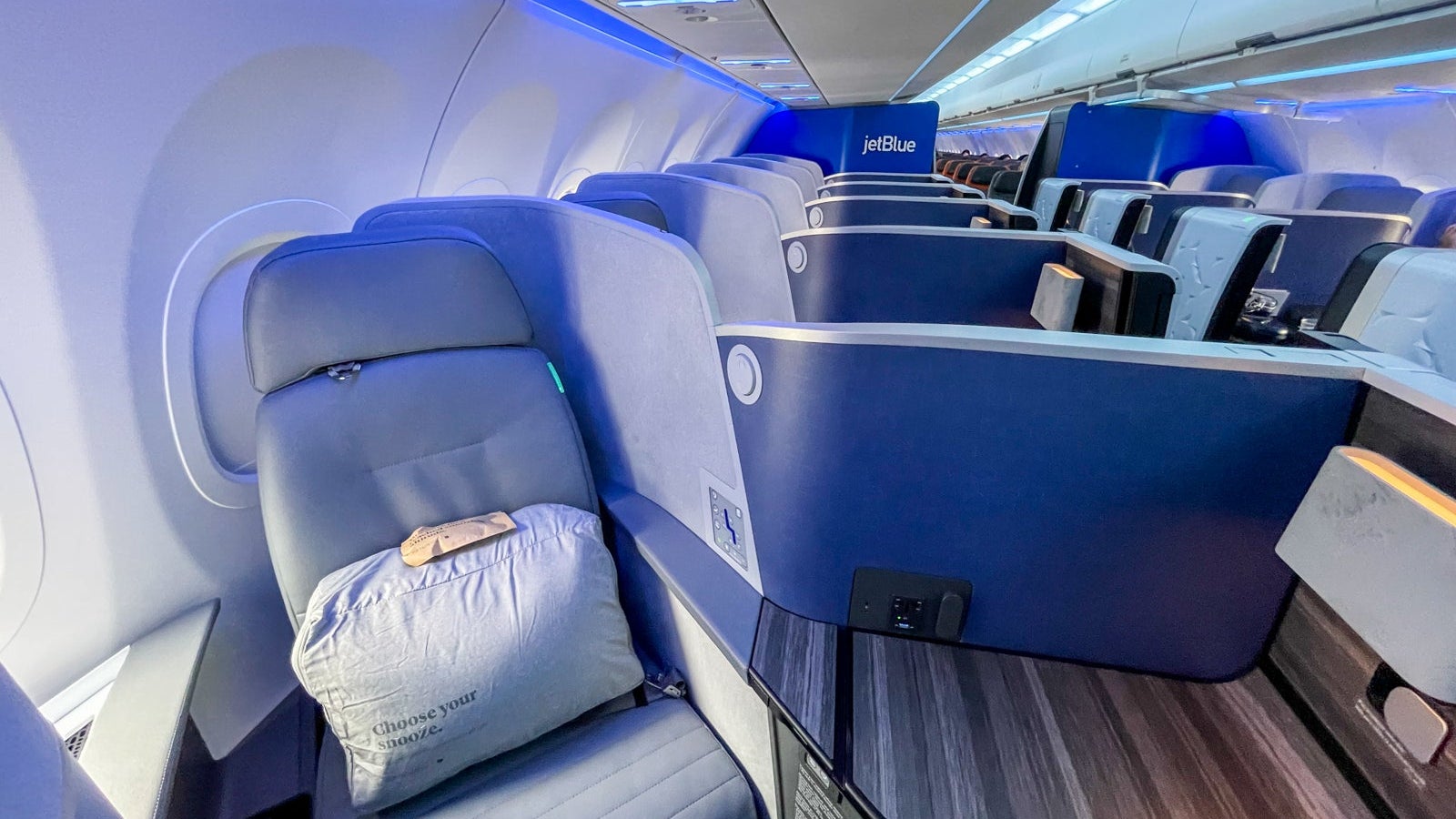 Jet Blue Mint Inaugural
