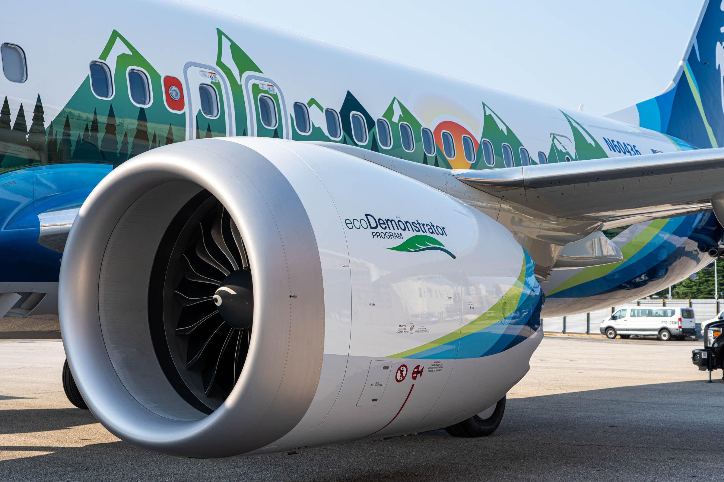 eco plane Alaska Airlines