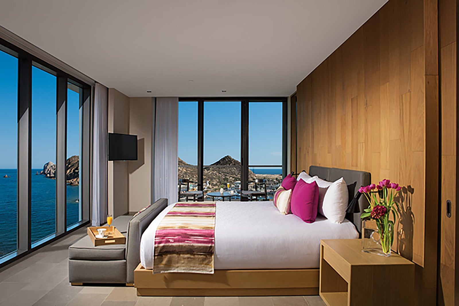 Breathless Cabo San Lucas guest room bedroom