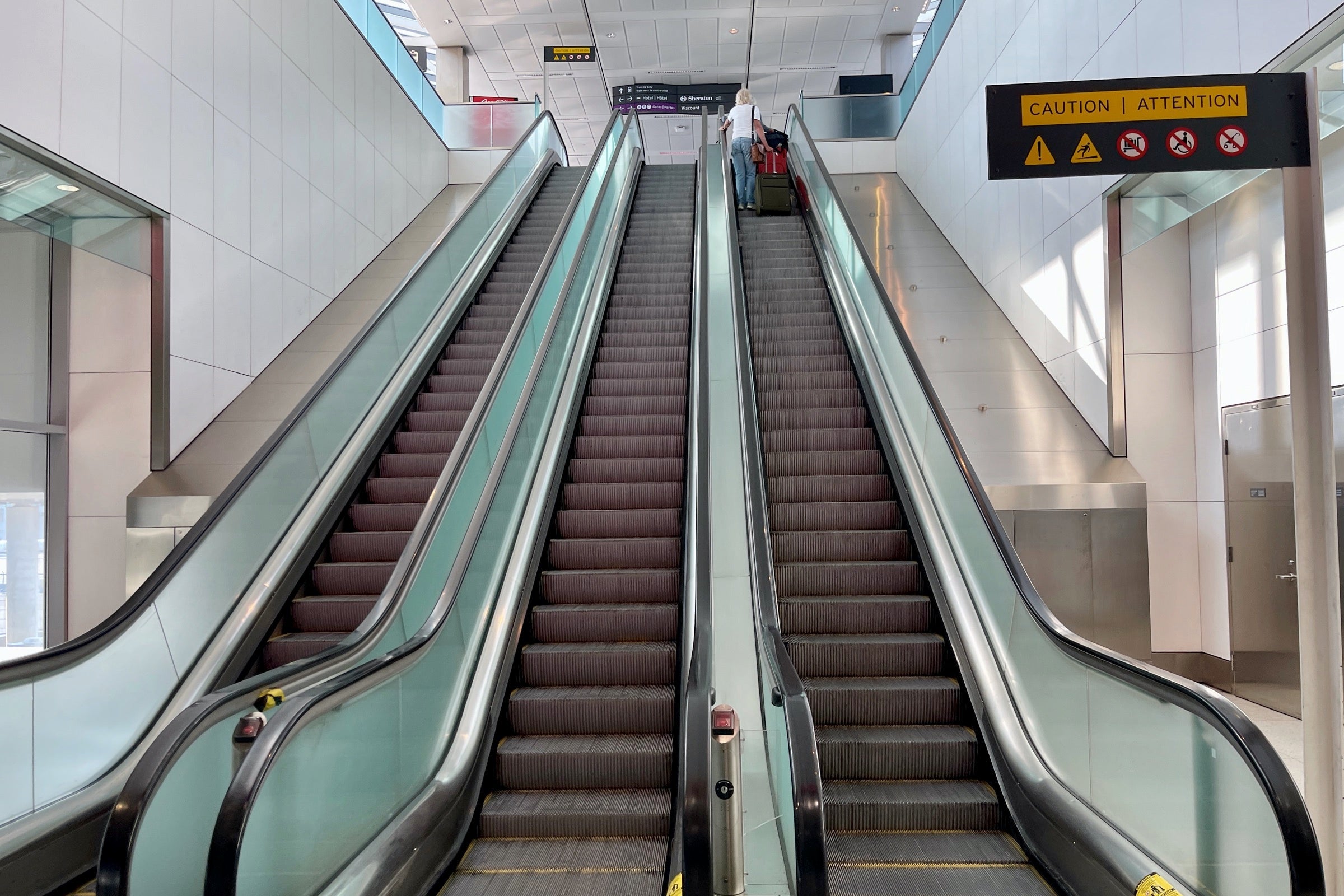 Escalator at YYZ