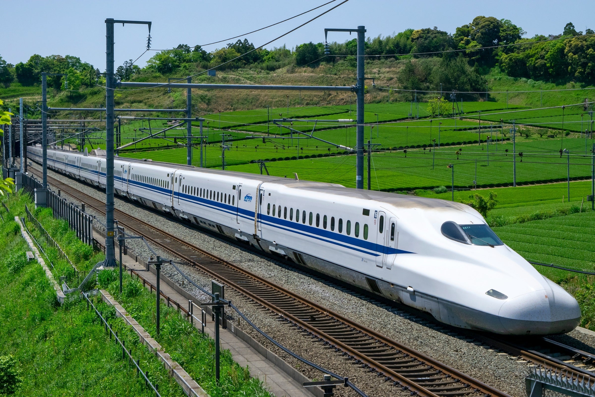 High speed train in Japan