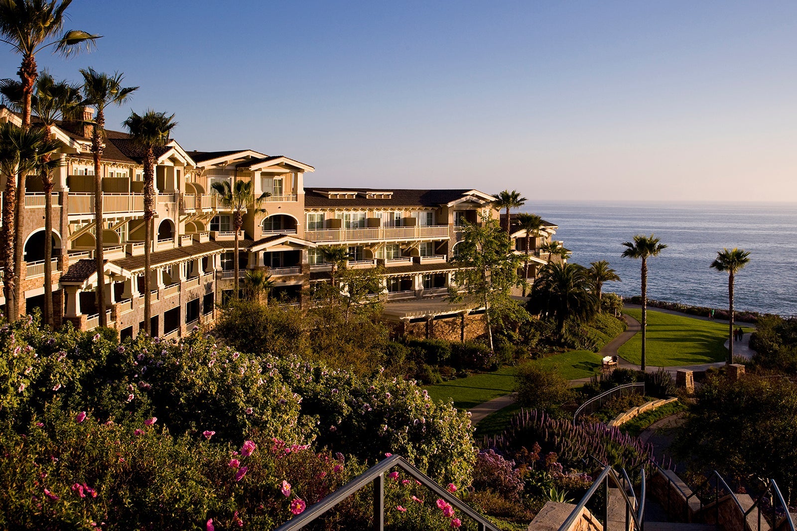 Montage Laguna Beach hotel on cliff