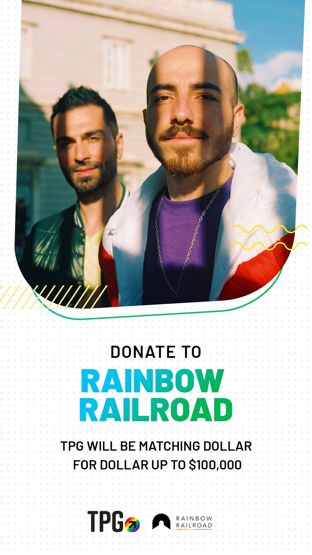 The Points Guy Rainbow Railroad promotion