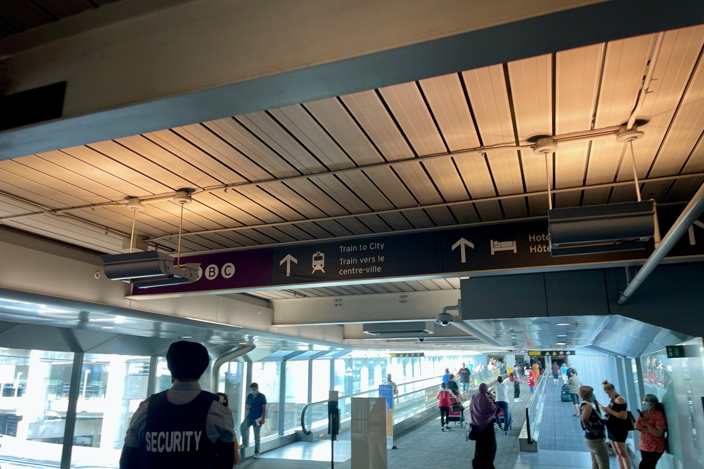 Signage at YYZ airport
