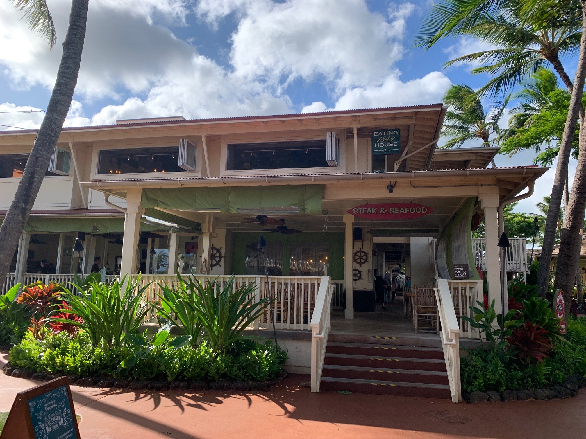 The Dolphin Restaurant in Poipu.. you better book ahead. (Photo by Clint Henderson/The Pints Guy)