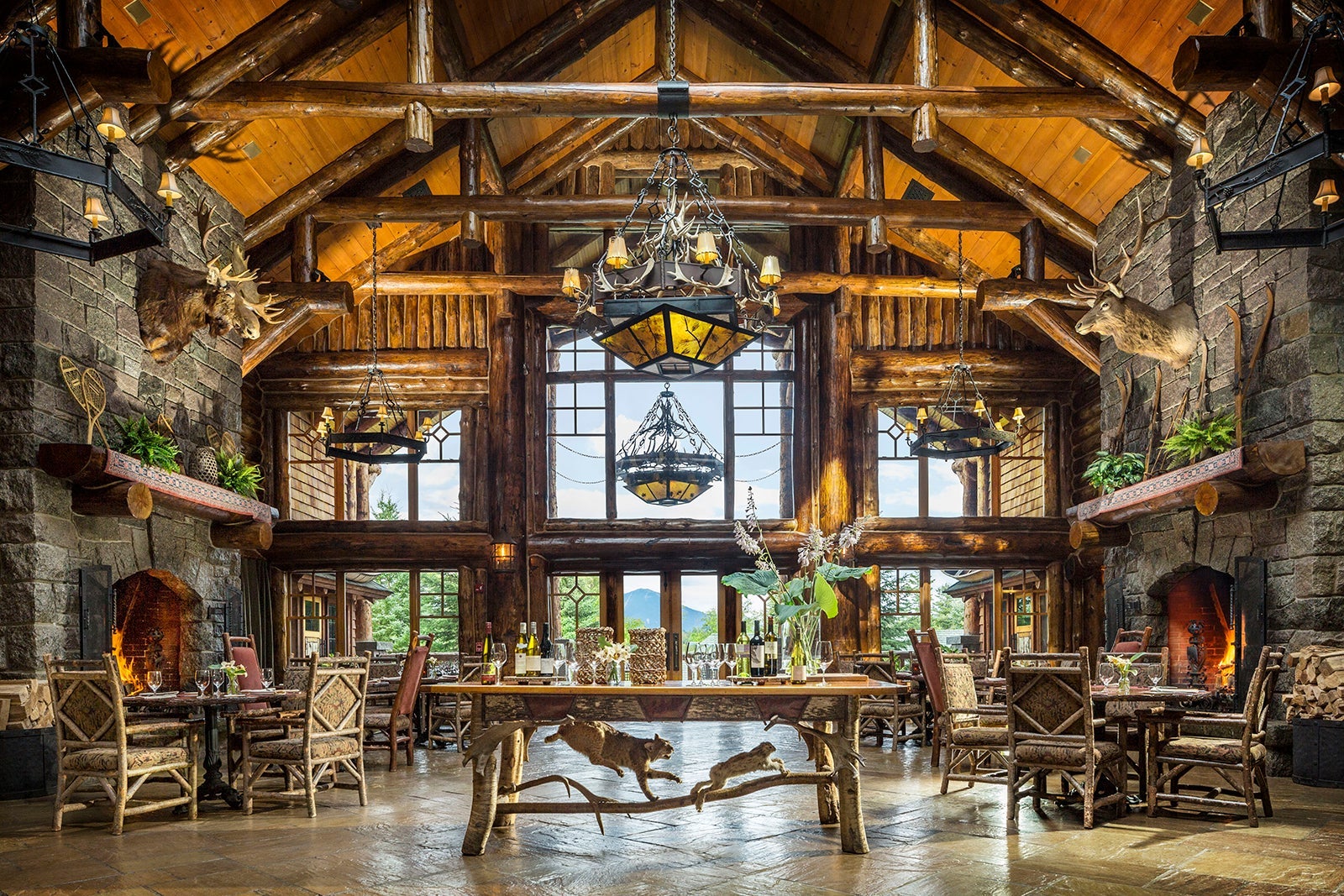 Whiteface Lodge Kanu Dining Room