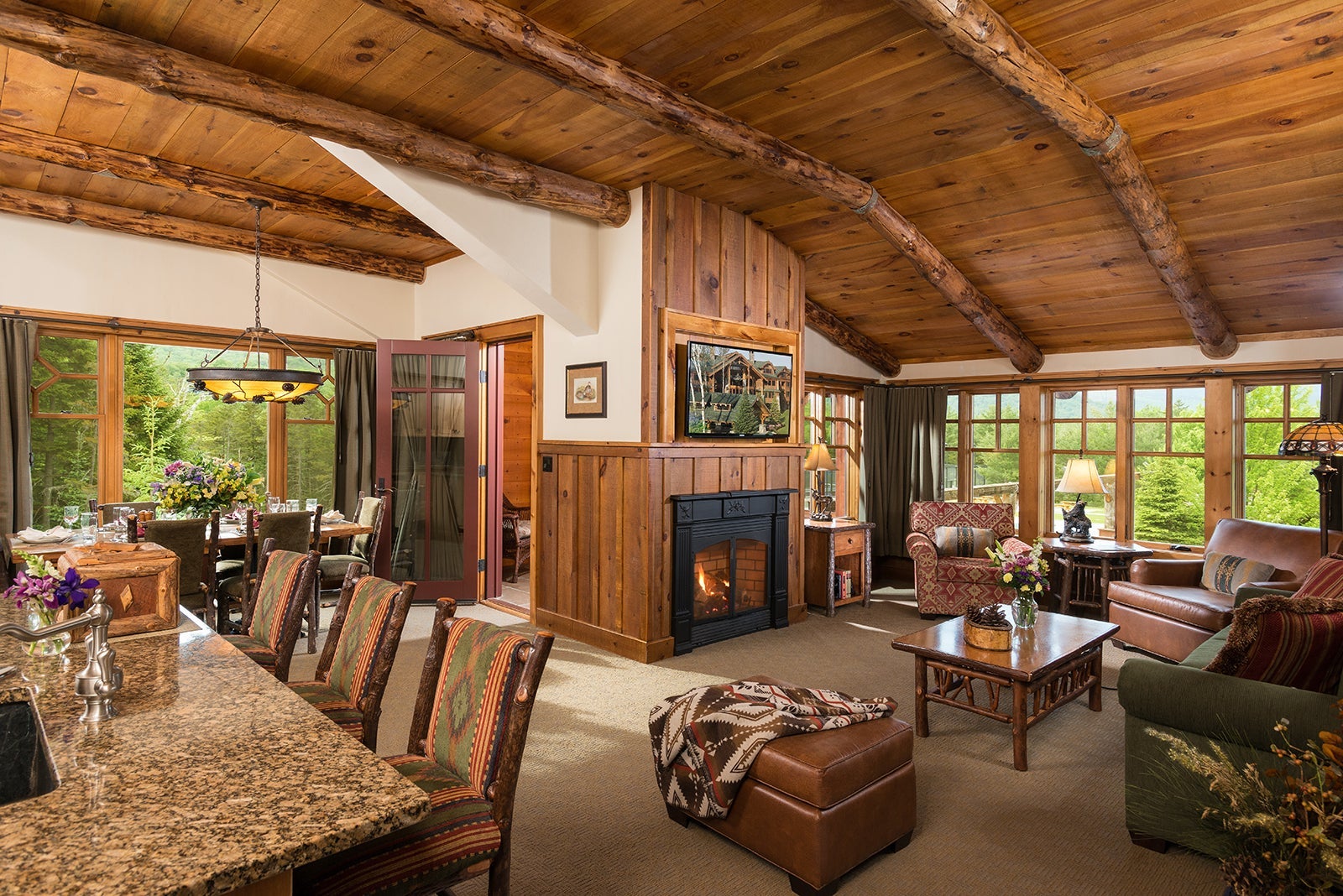 Whiteface Lodge suite interior