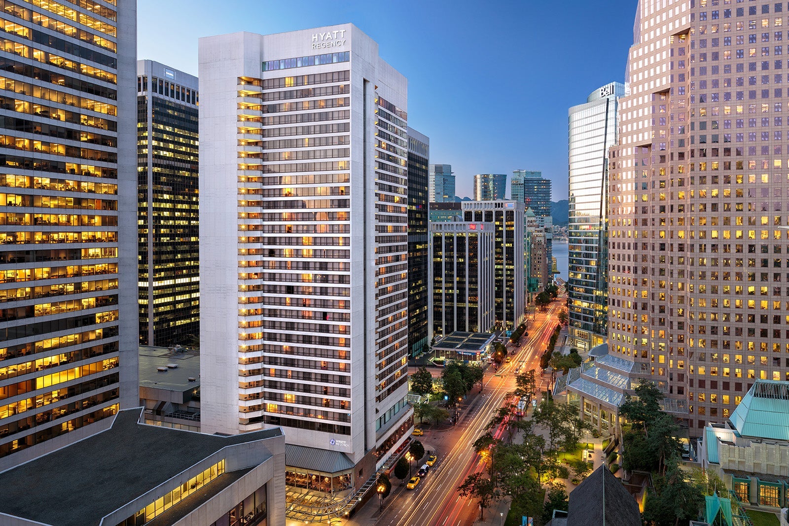 Hyatt Regency Vancouver exterior