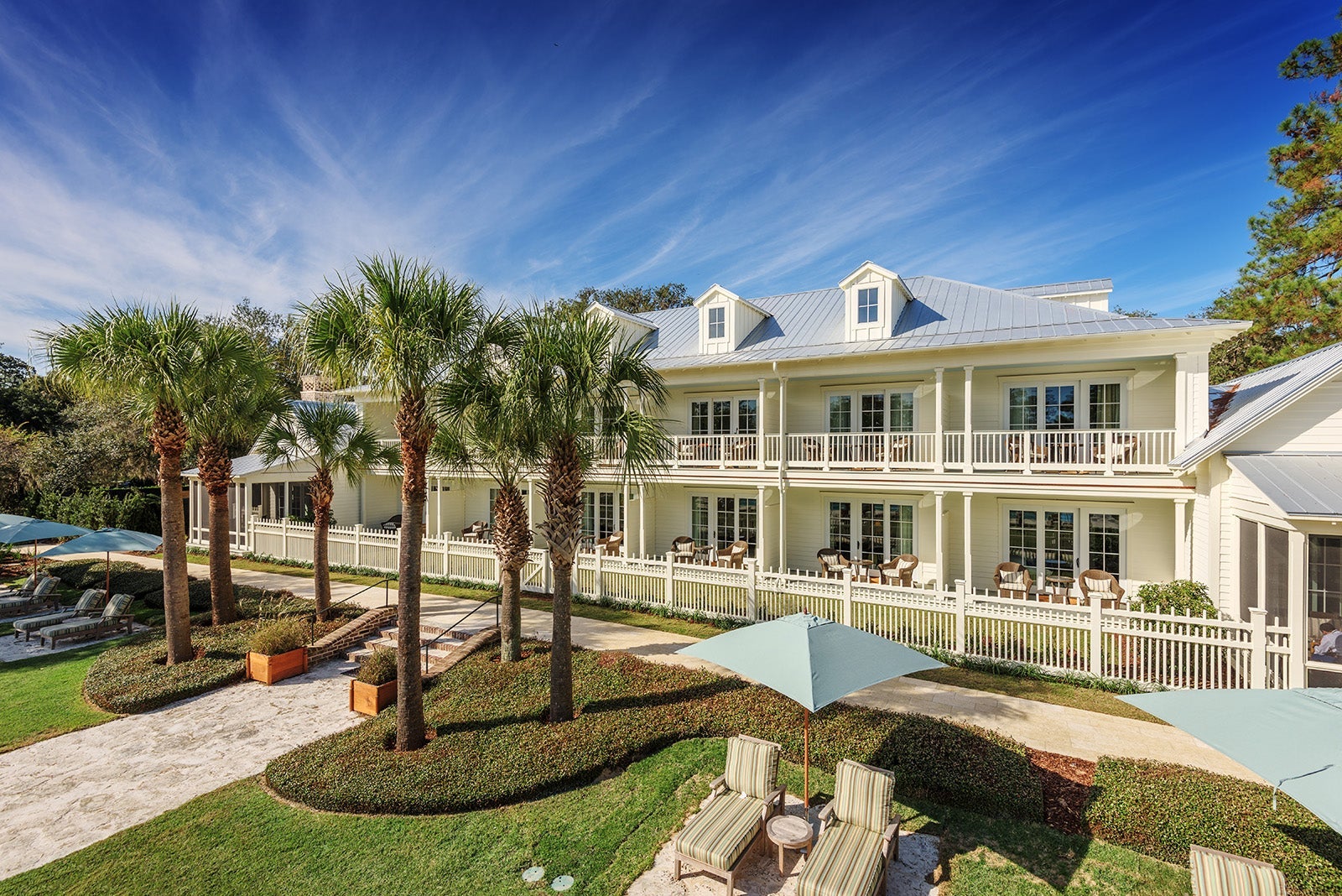 Exterior of May River Guest House at Montage Palmetto Bluff