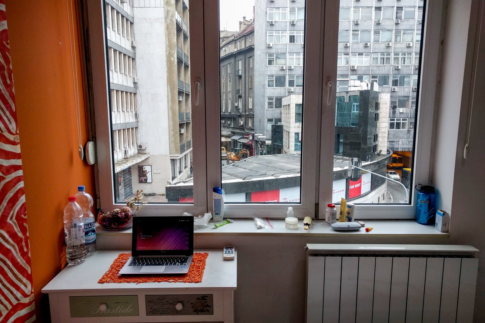 Private room in a hostel in Belgrade, Serbia