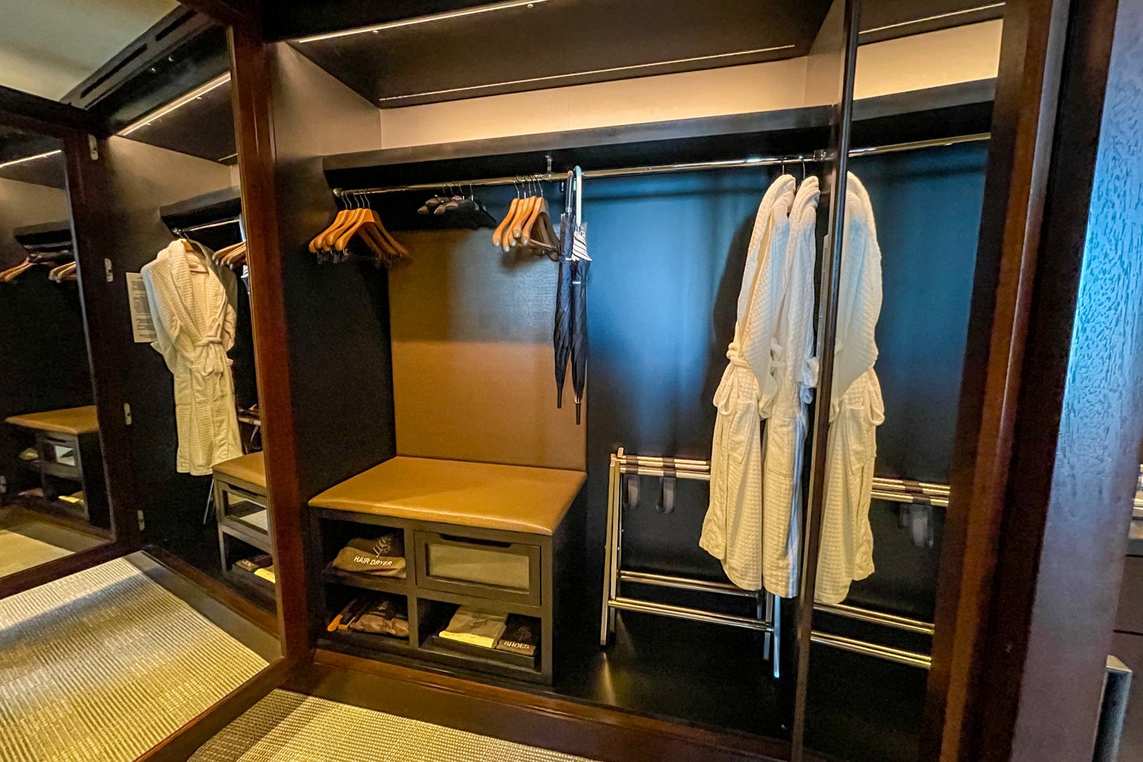 Closet at Four Seasons One Dalton Street, Boston