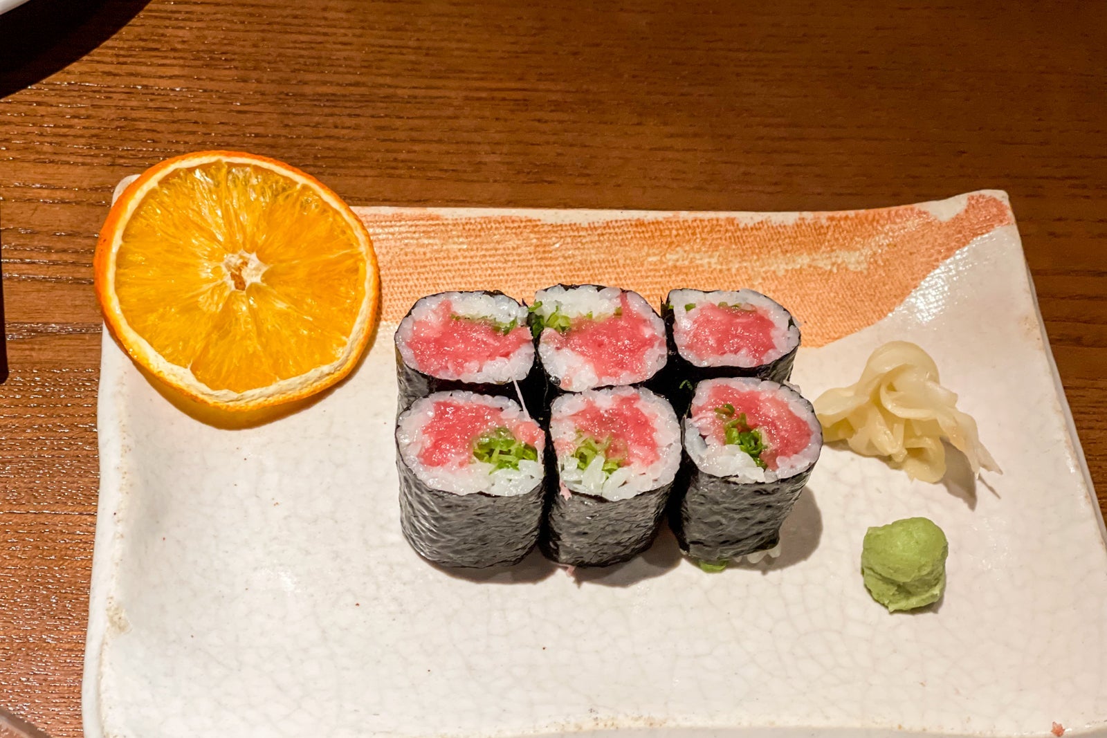 Four Seasons One Dalton Street, Boston - Zuma spicy tuna roll