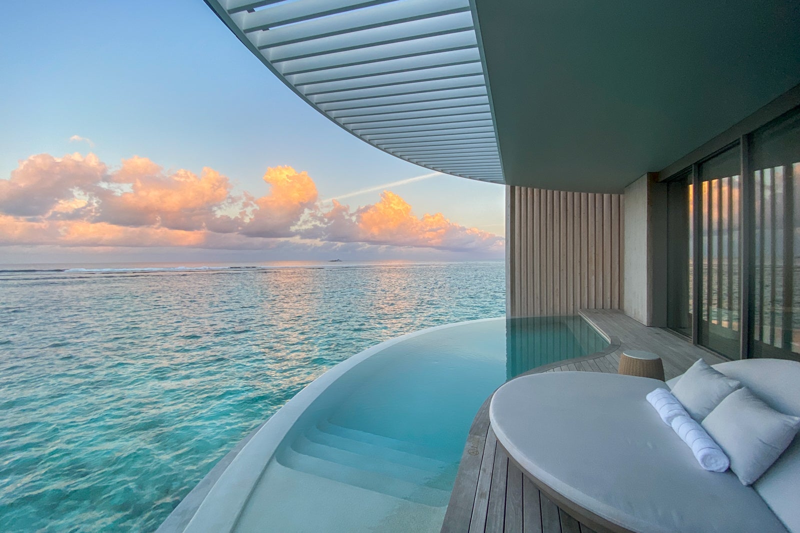blue water bungalow