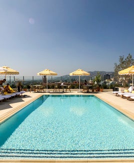 The pool at the Thompson Hollywood