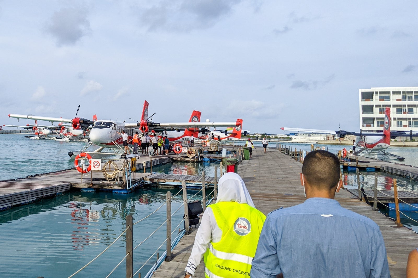 Male seaplane terminal