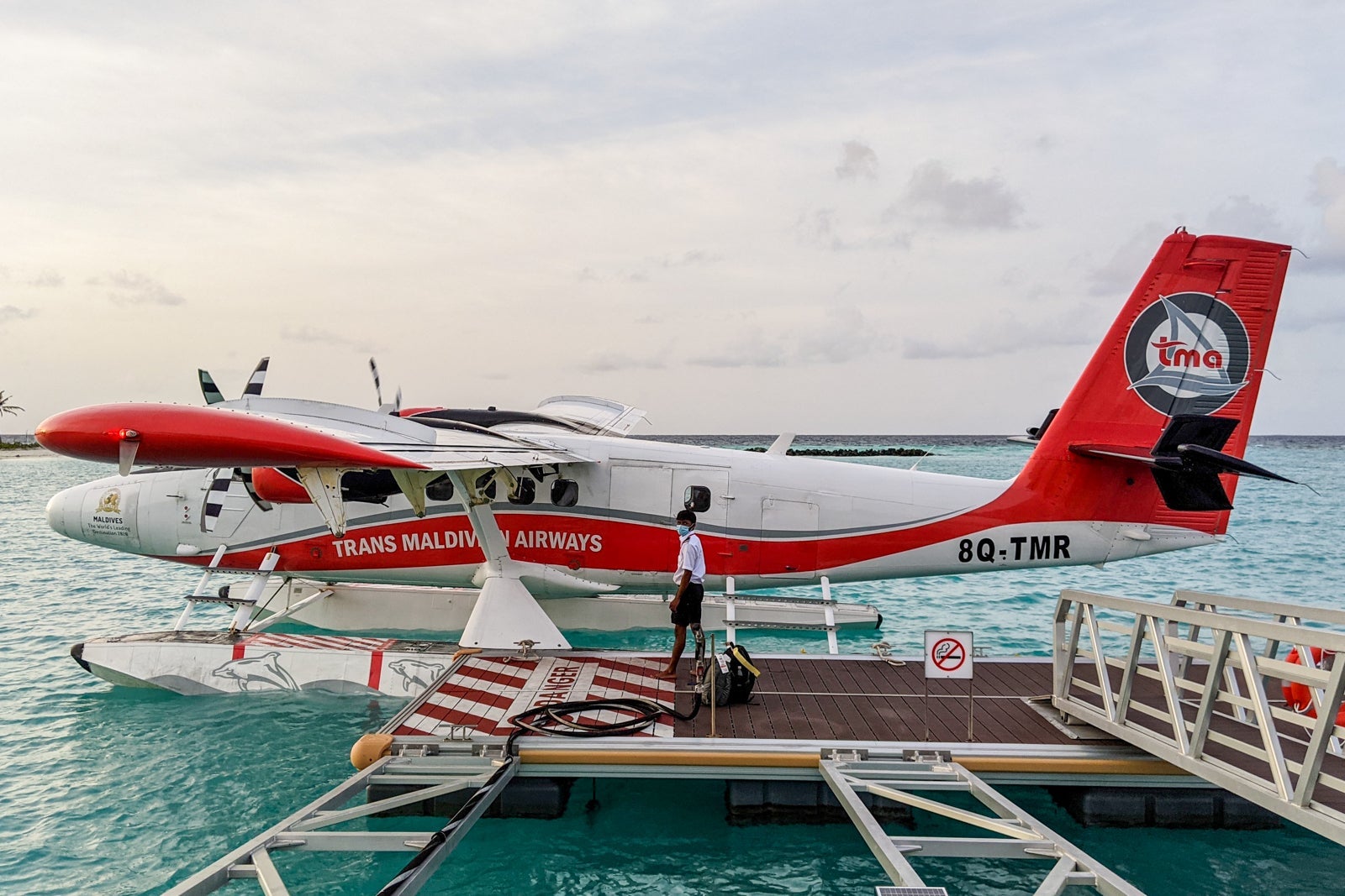 Trans Maldivian Airways seaplane
