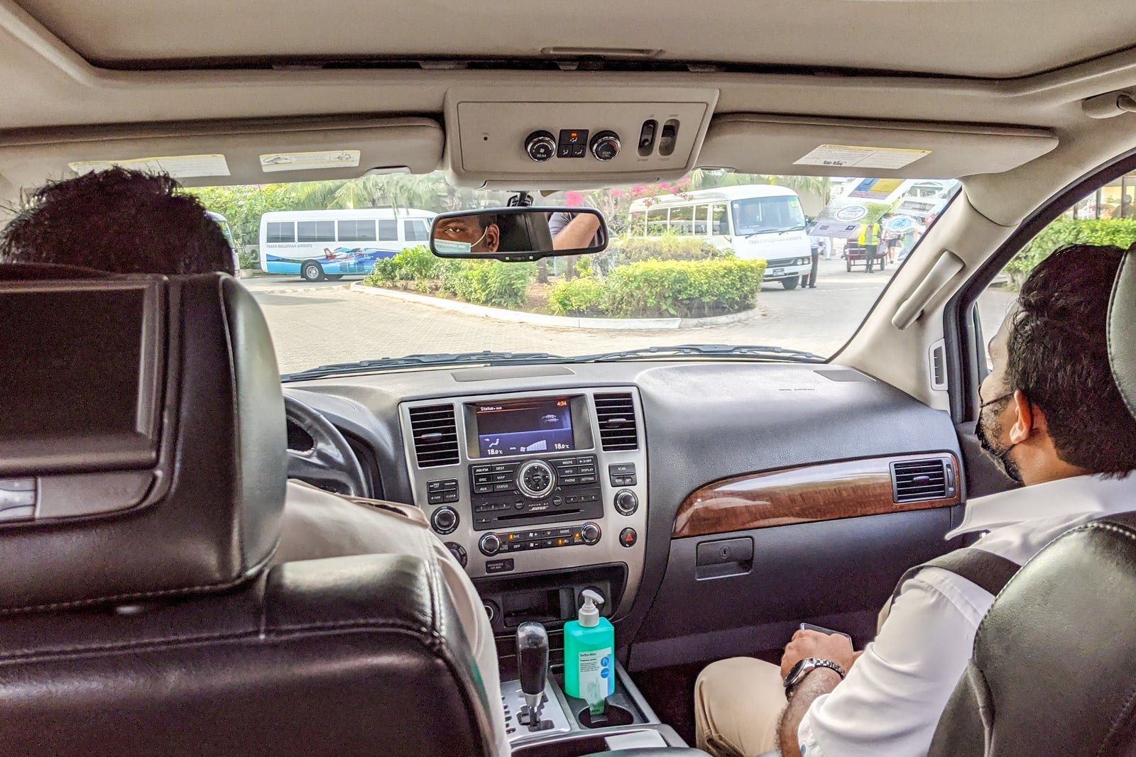 Private transfer to seaplane terminal