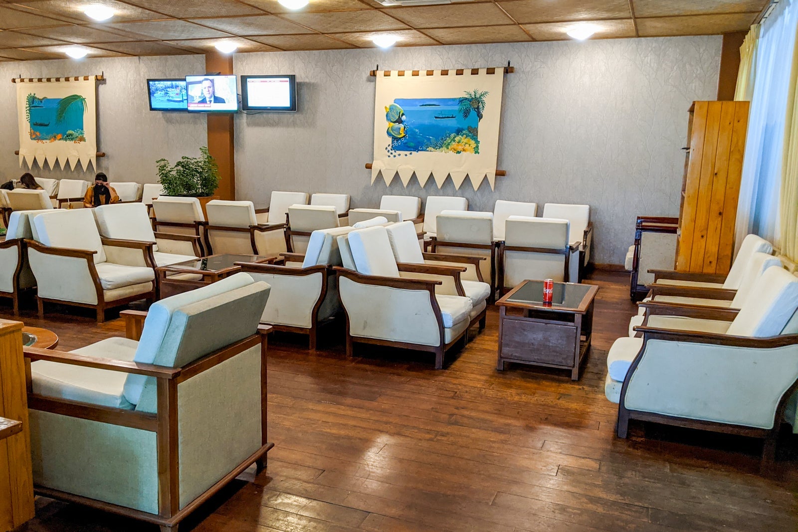 Male VIP seaplane lounge