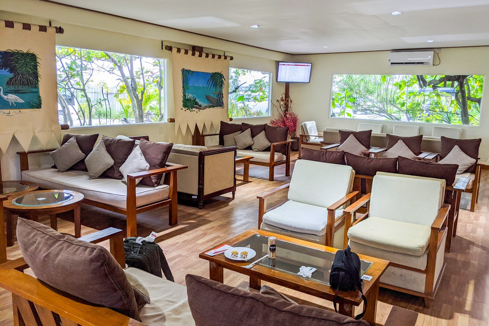 Male VIP seaplane lounge