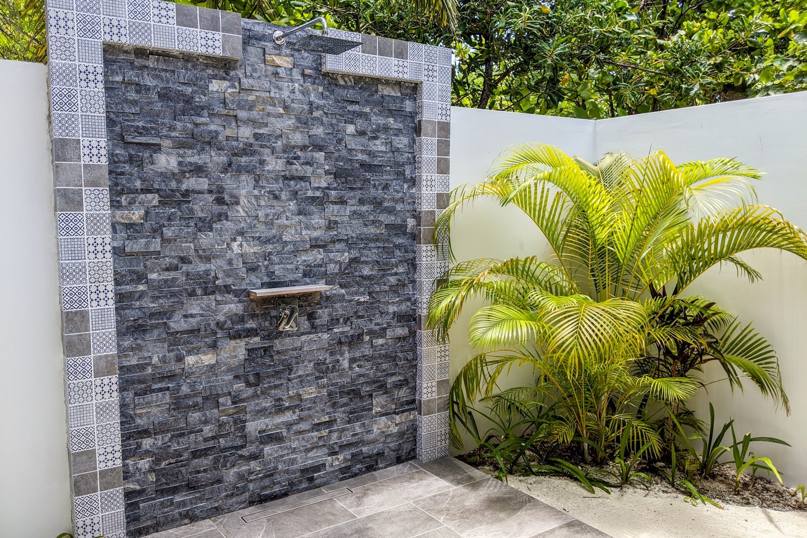 Beach villa at the Le Meridien Maldives