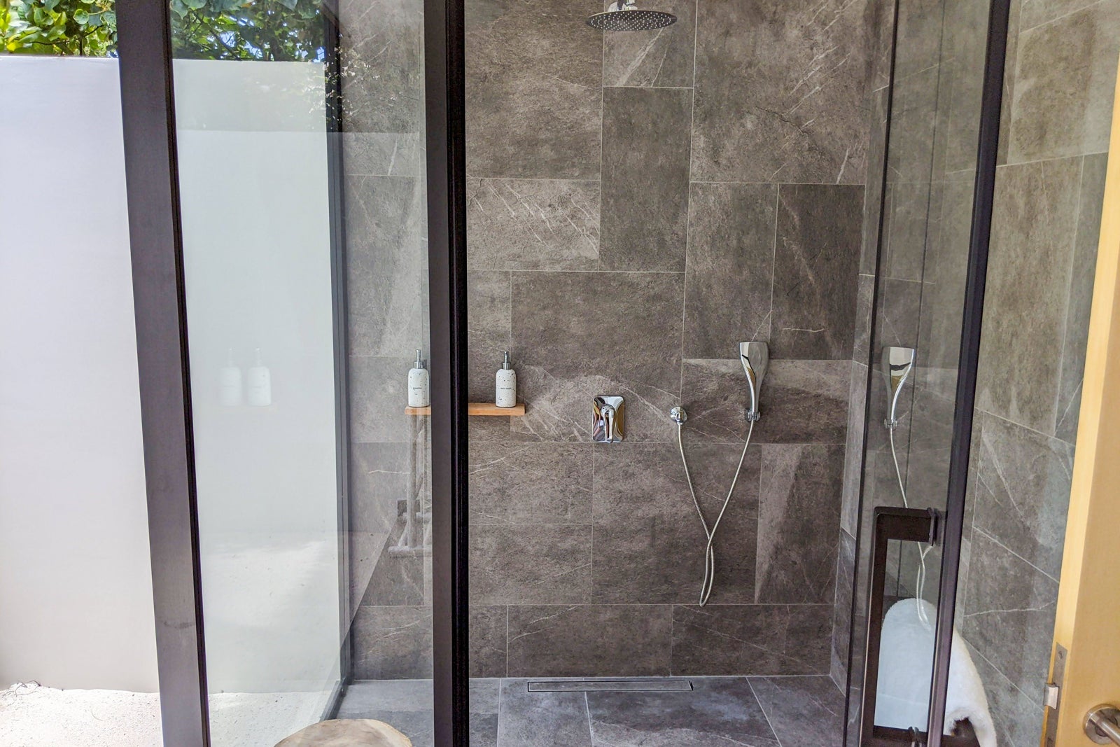 Beach villa at the Le Meridien Maldives