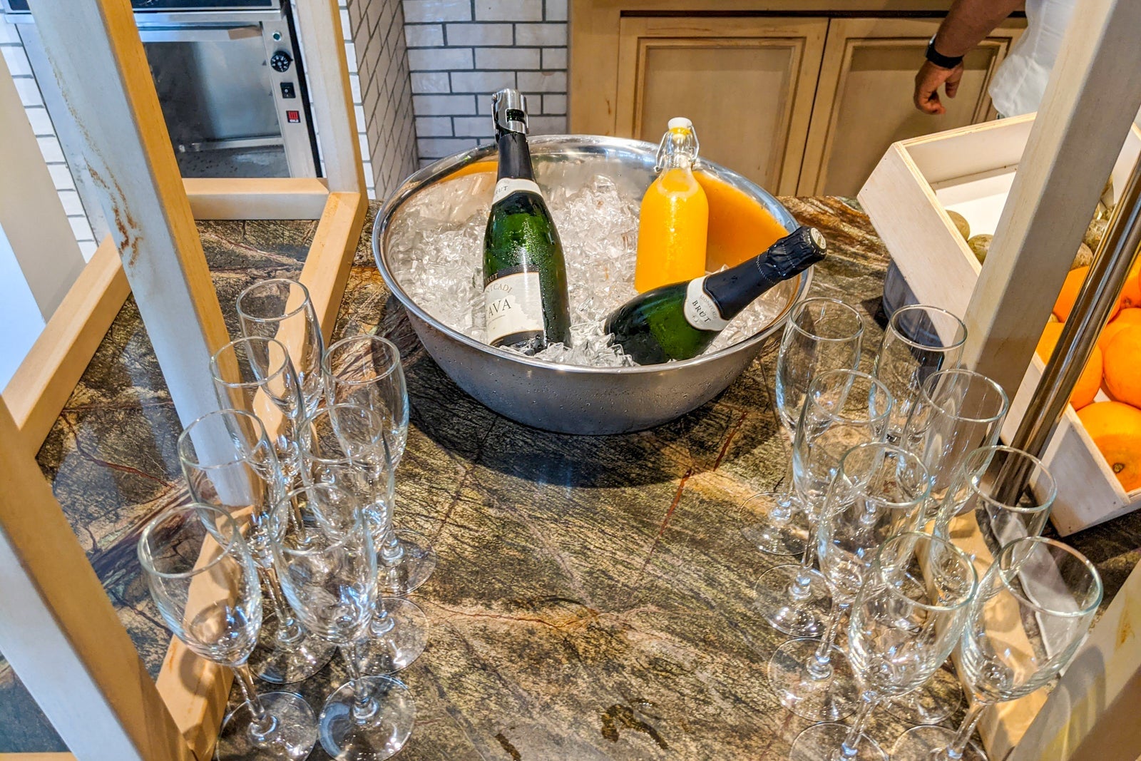 Breakfast at Le Meridien Maldives