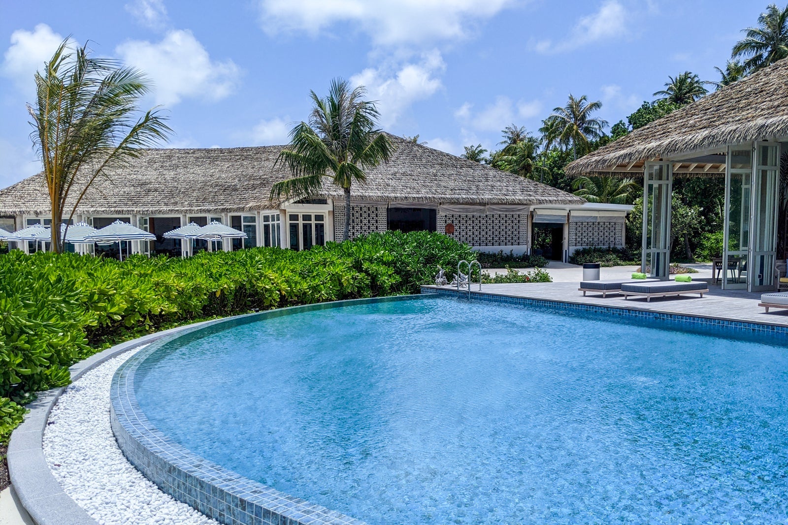 Pool at Le Meridien Maldives