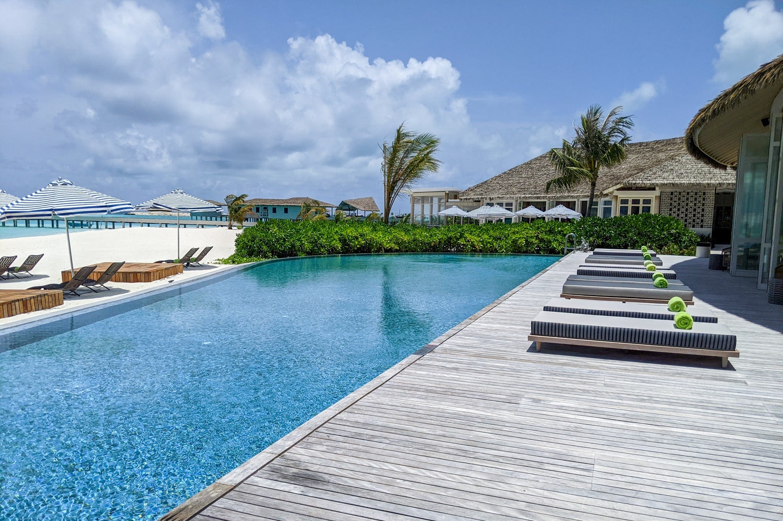 Pool at Le Meridien Maldives