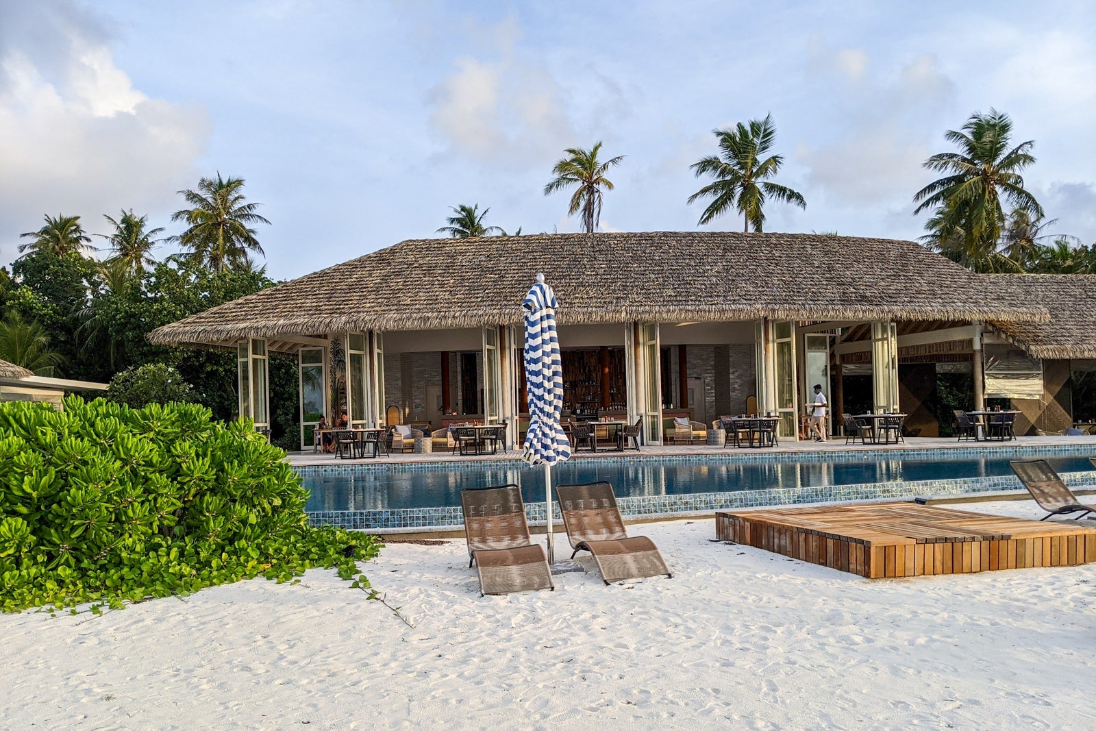 Pool at Le Meridien Maldives