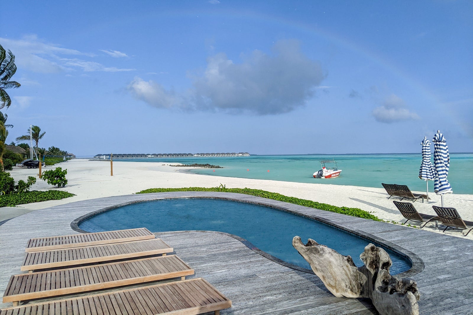 Kid's pool at Le Meridien Maldives