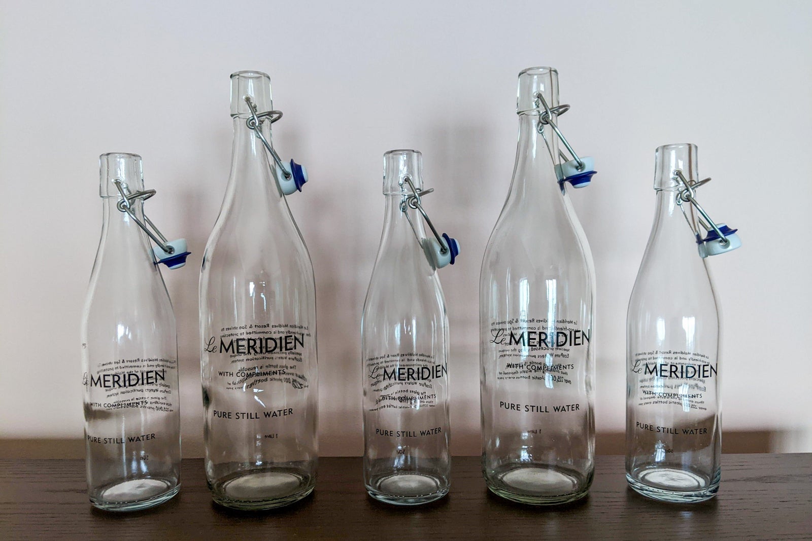 We went through lots of water most days