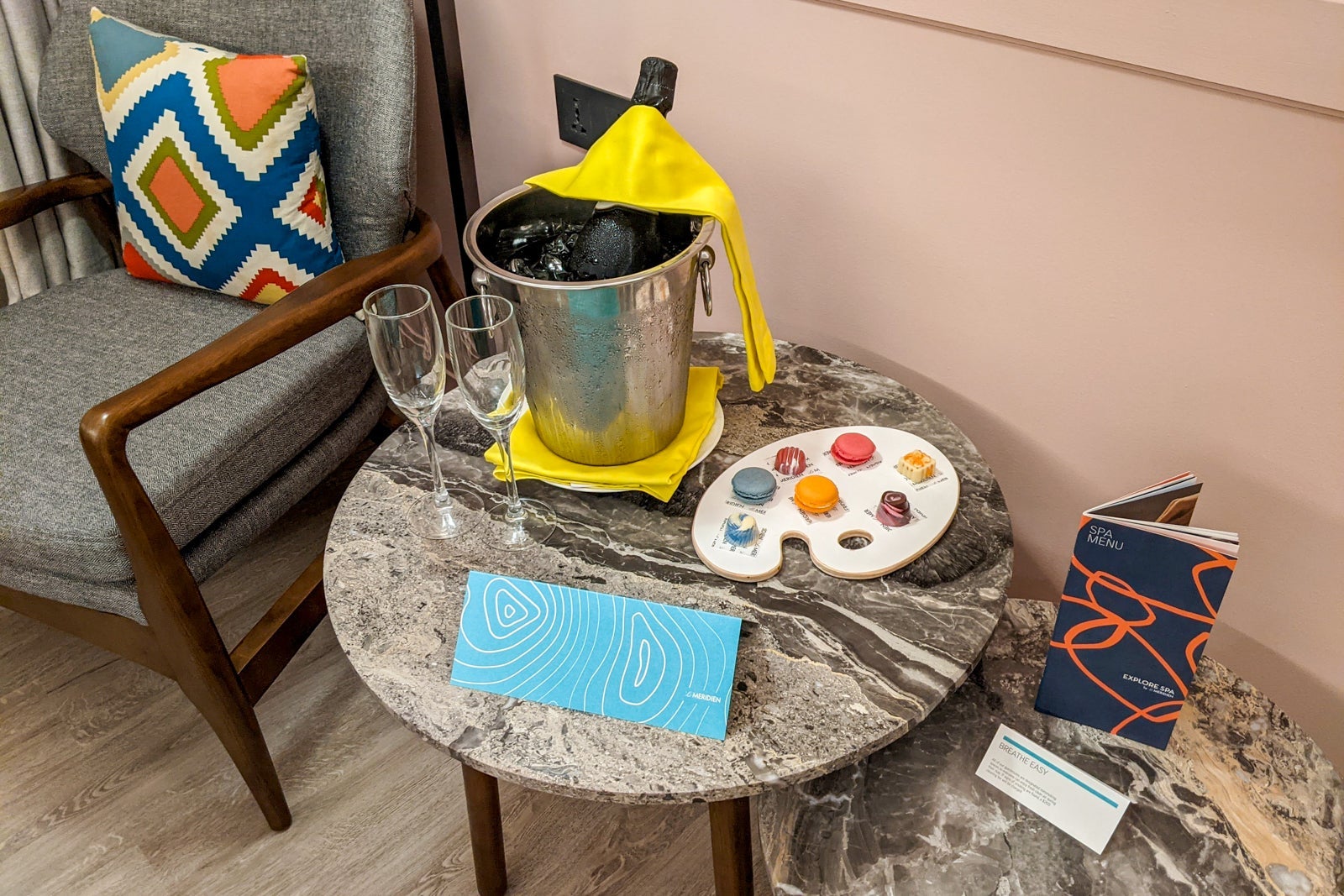 Welcome gift at Le Meridien Maldives