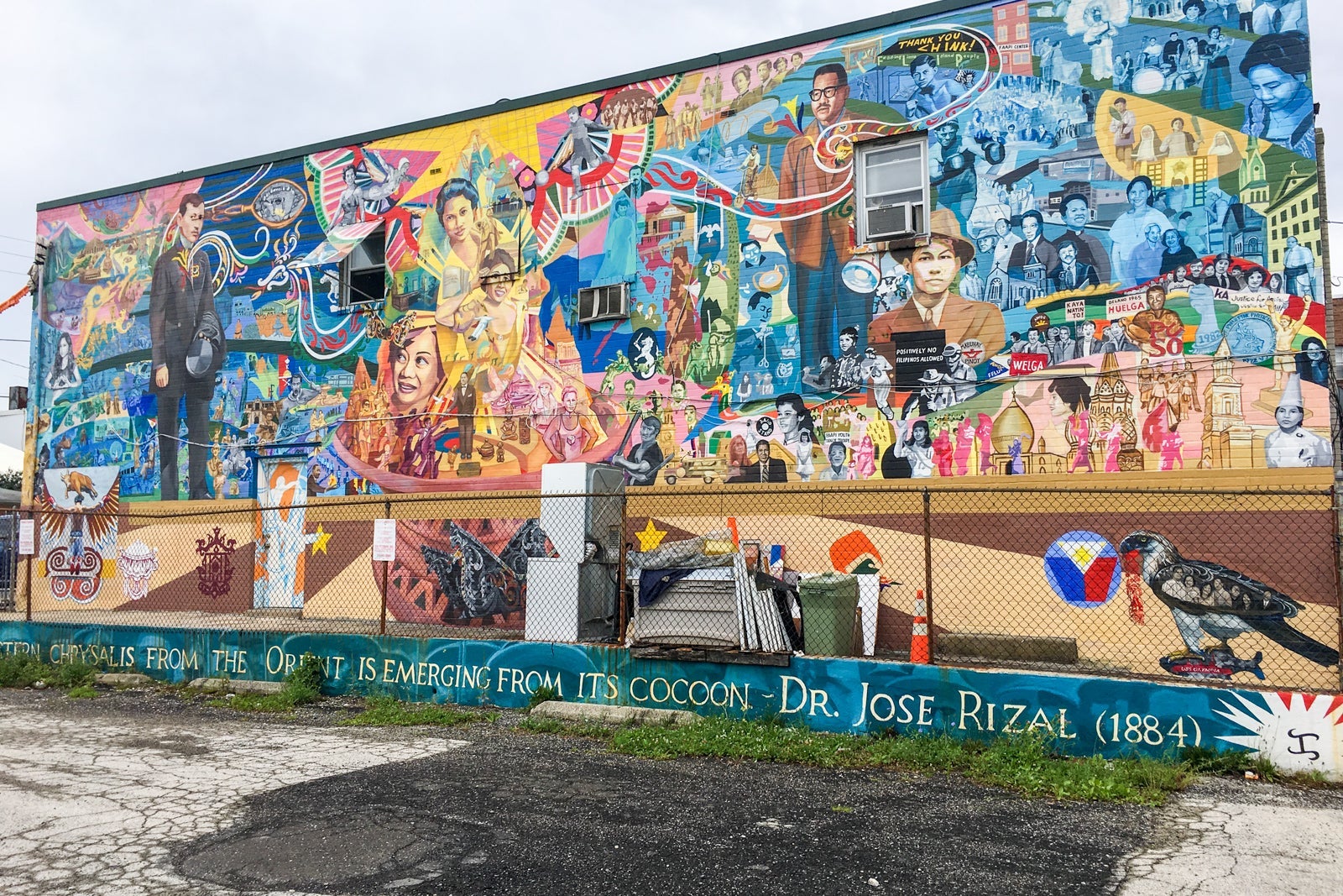 Filipino American history depicted in mural in Philadephia